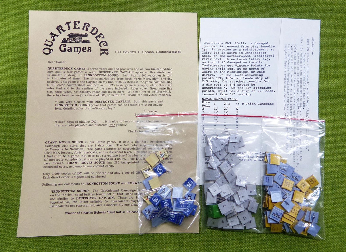 Grant Moves South - The Fort Donelson Shiloh Campaign Box Set #70