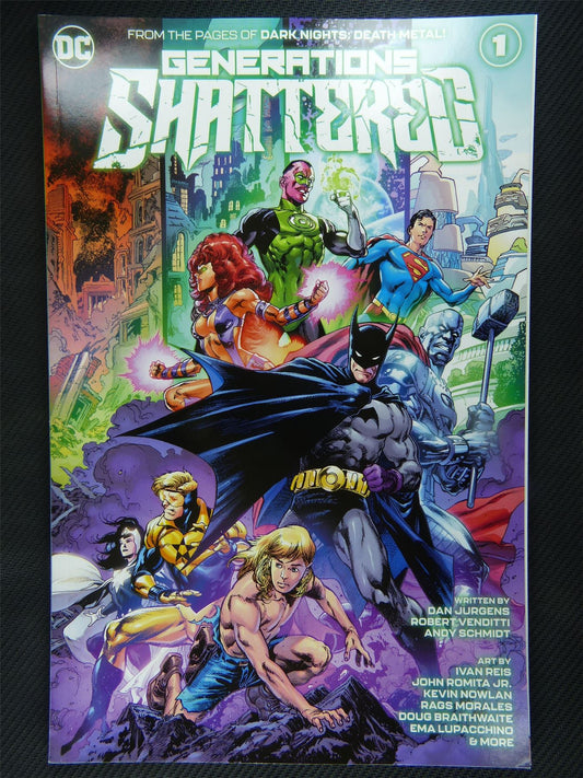 GENERATIONS Shattered #1 - DC Comic #2MZ