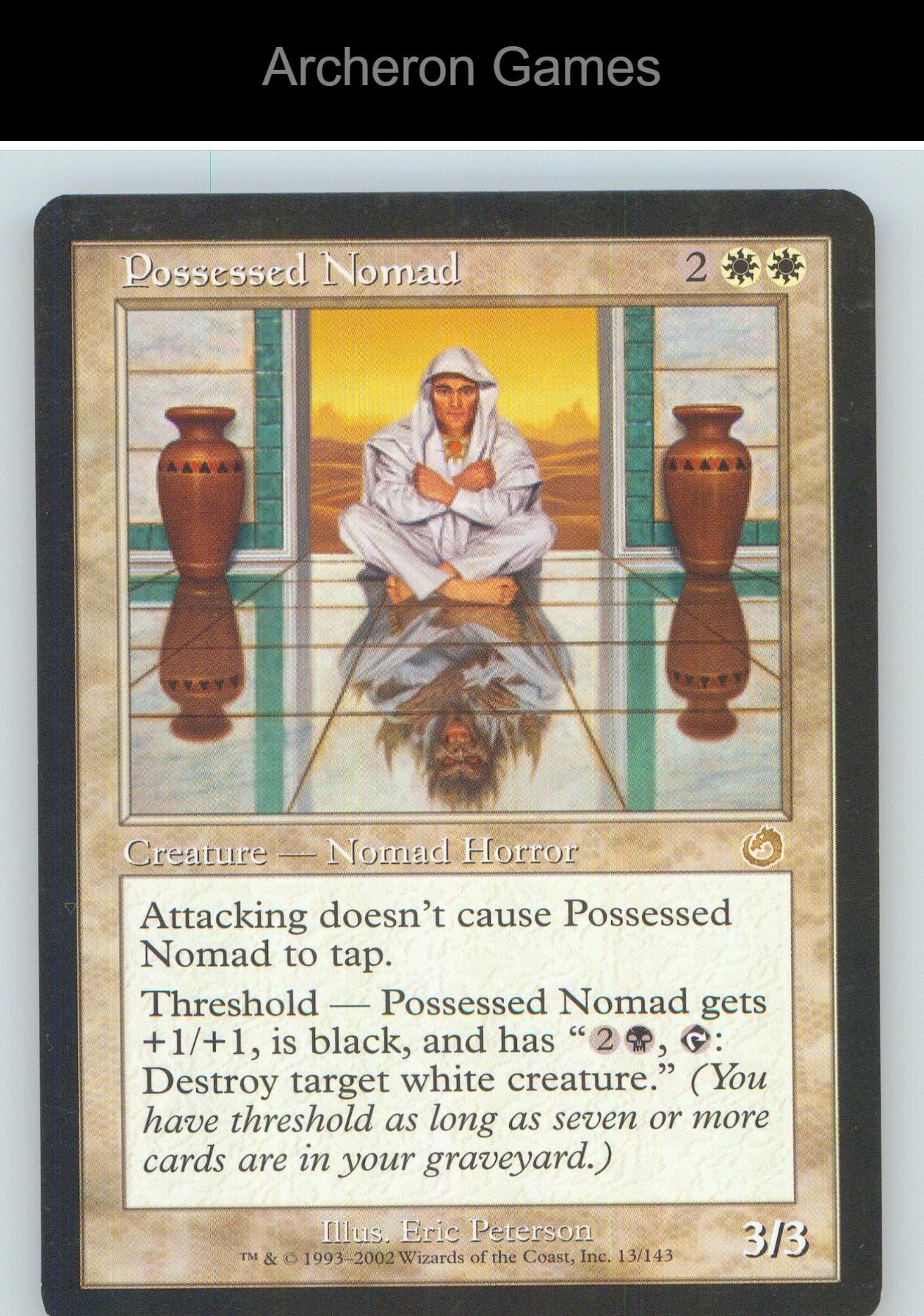 Possessed Nomad TOR 13 R MTG Card NM/EX+