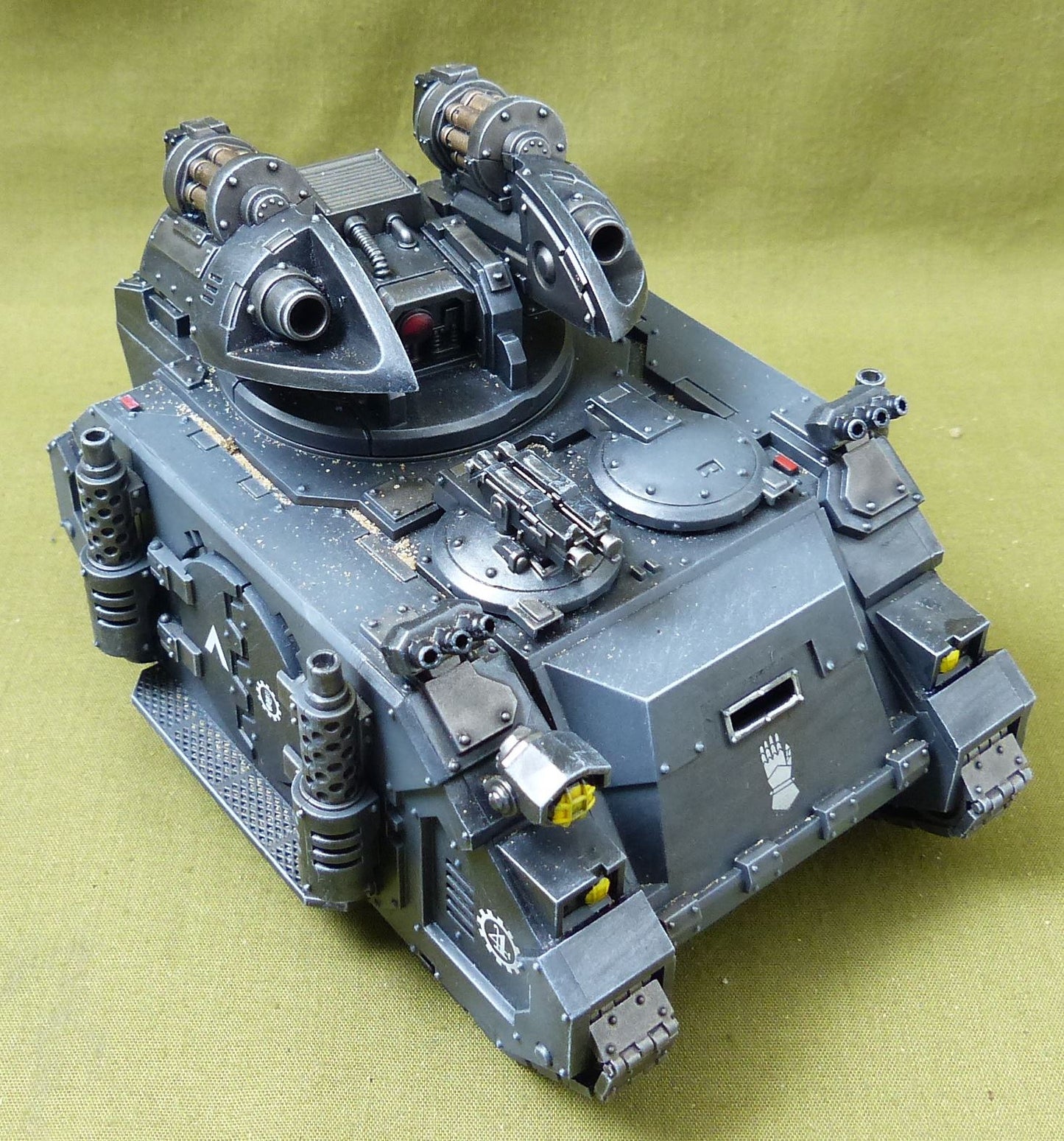 Scorpius Missile Tank painted - Iron Hands - Warhammer 40K #7FI