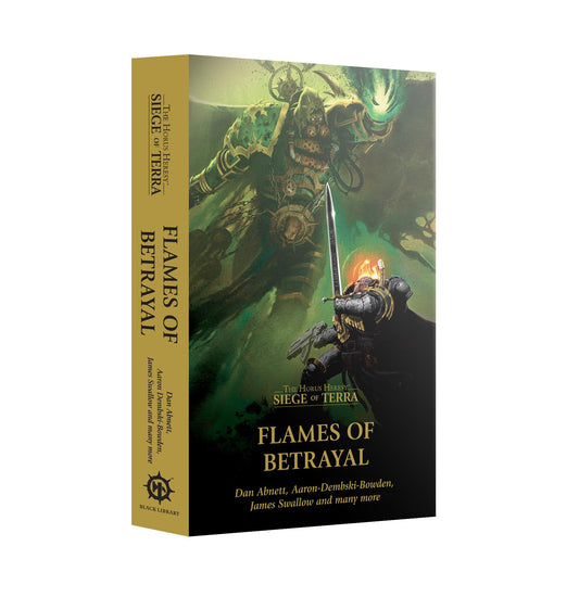 Flames of Betrayal - Anthology - Warhammer: Horus Heresy - Black Library Paper Back - Available from 18/07/2026