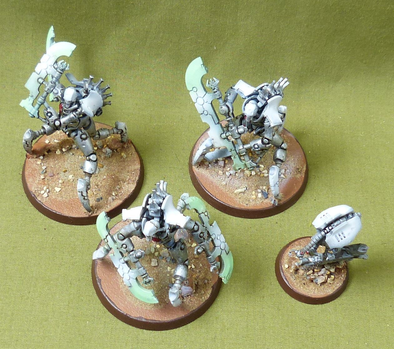 Skorpekh Destroyers painted - Necrons - Warhammer 40K #40K