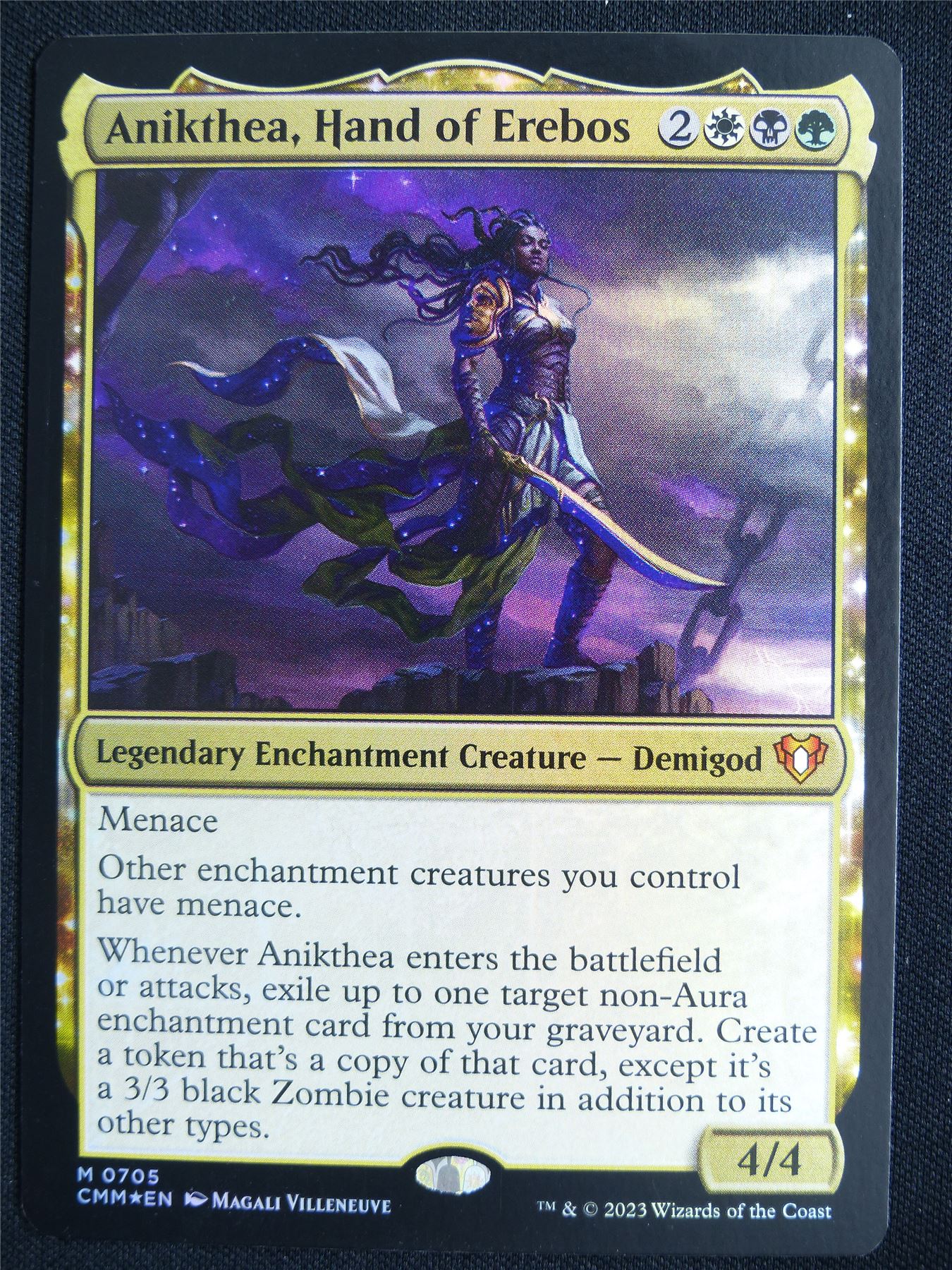 Anikthea Hand of Erebos Foil - CMM - Mtg Card #3E6