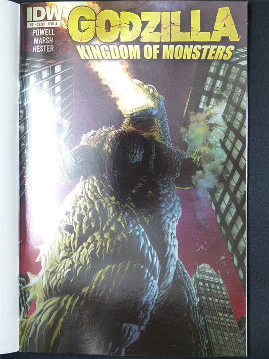 GODZILLA: Kingdom of Monsters #1 Foil Cover - B&B Feb 2025 ID Comic #9KF