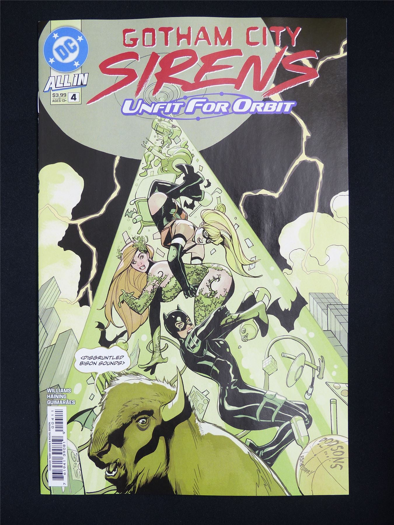 GOTHAM City Sirens: Unfit for Orbit #4 - Sep 2025 DC Comic #29D