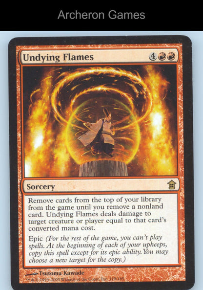 Undying Flames 119 R MTG Card Saviors of Kamigawa