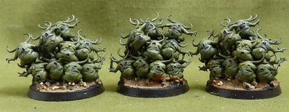 Nurglings painted - Chaos Daemons - Warhammer 40K #5CA