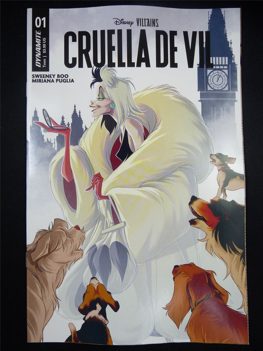 DISNEY Villains: Cruella De Vil #1 Cvr A - Jan 2024 Dynamite Comic #1XR