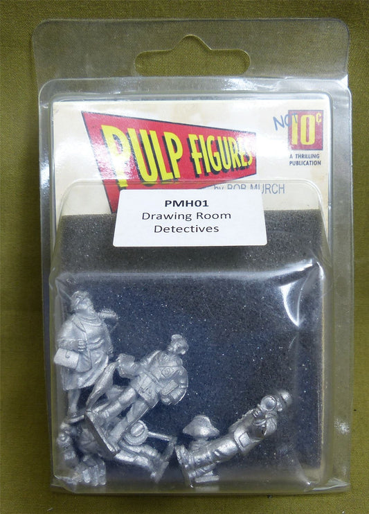 Drawing Room Detectives Blister Pack - Pulp Figures #1GL