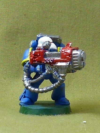 Classic Metal Space Marine - Warhammer 40K #4ZU