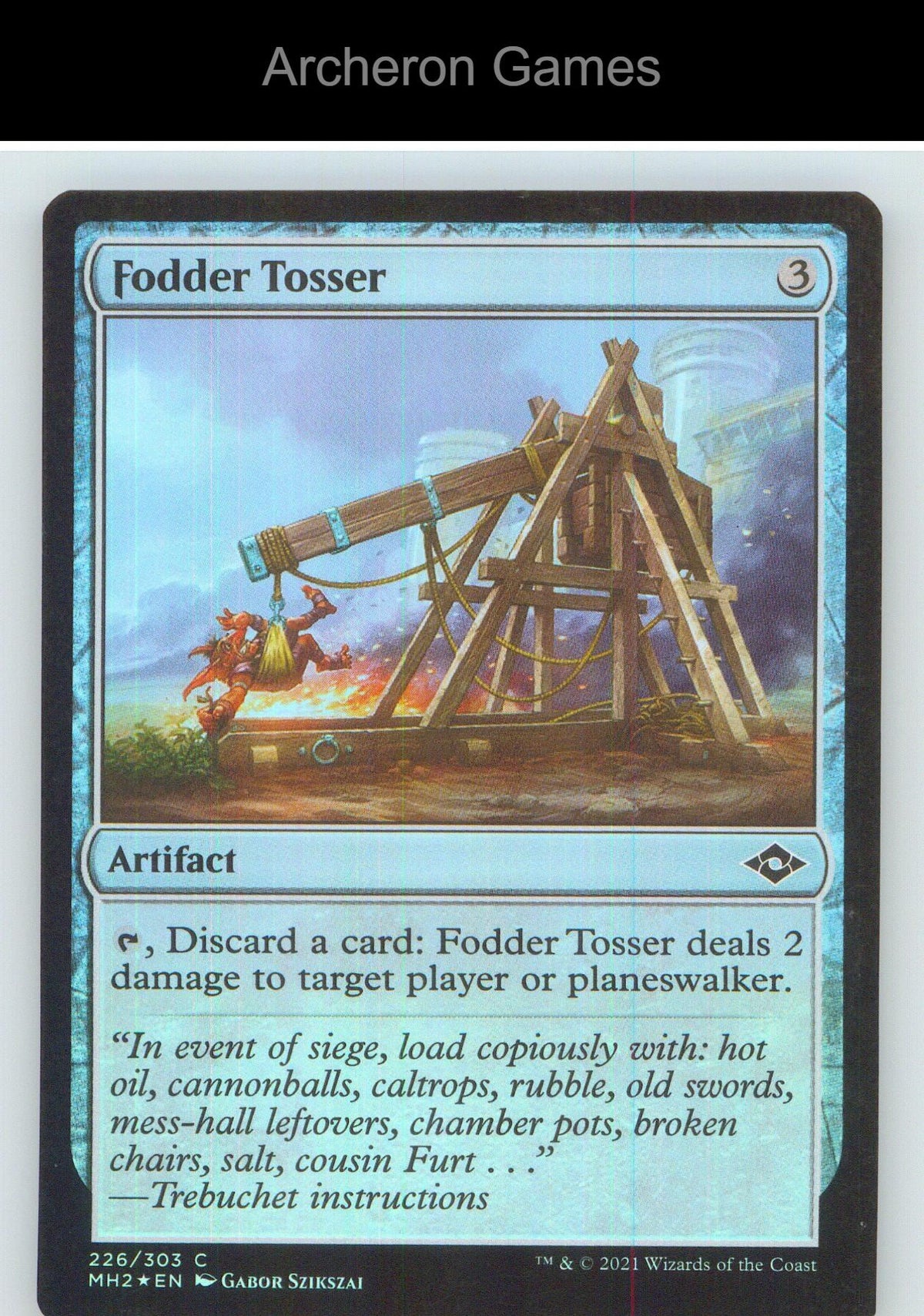 Fodder Tosser MH2 226 C MTG Card NM/EX+ Foil
