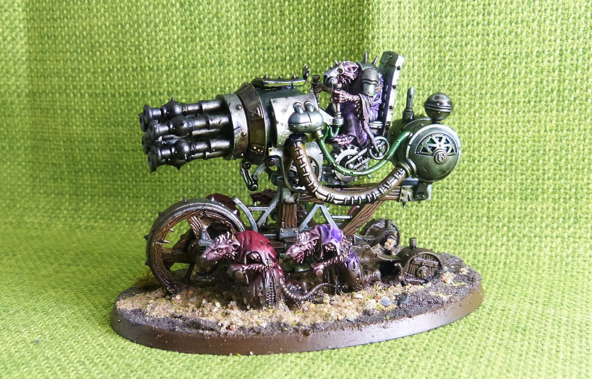 Skaven - Ratling Warpblaster - Painted - Warhammer AoS 40k #GS