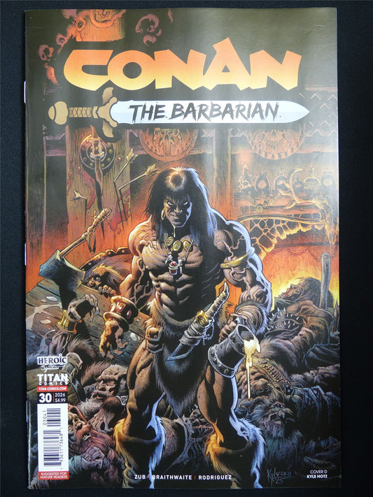 CONAN The Barbarian #30 Cvr D - May 2026 Titan Comic #3W
