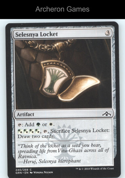 Selesnya Locket 240 C MTG Card Guilds of Ravnica