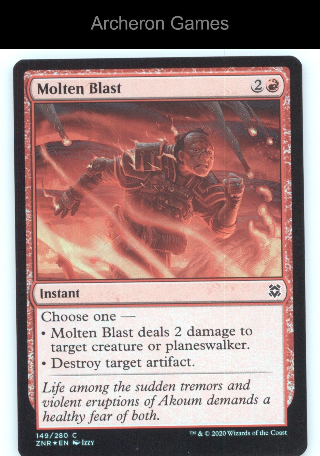 Molten Blast 149 C MTG Card Zendikar Rising