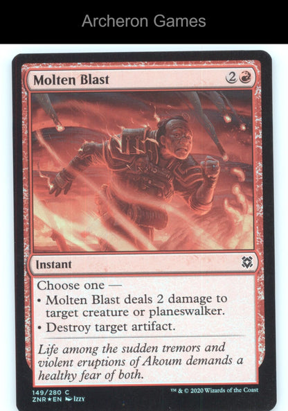 Molten Blast 149 C MTG Card Zendikar Rising