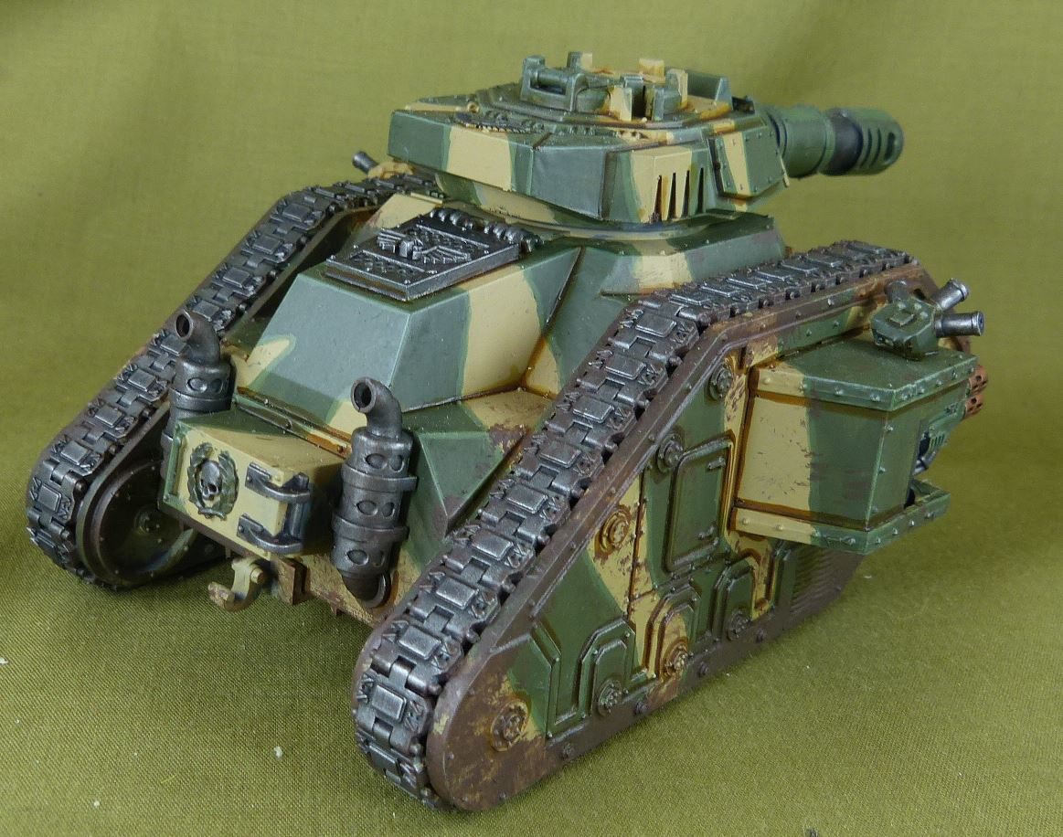Leman Russ Battle Tank - Astra militarum - Painted - Warhammer AoS 40k #25Z