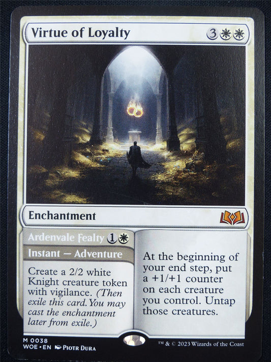 Virtue of Loyalty - WOE - Mtg Card #ZL