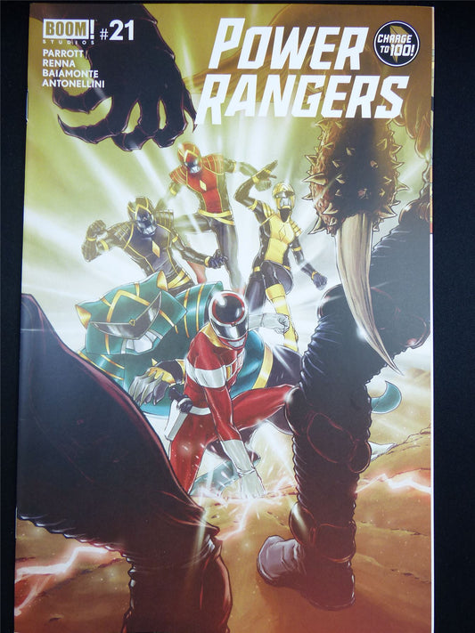 POWER Rangers #21 - Boom! Comic #JZ