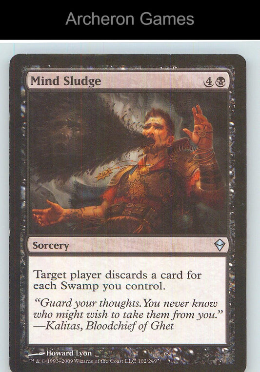 Mind Sludge ZEN 102 UC MTG Card NM/EX+