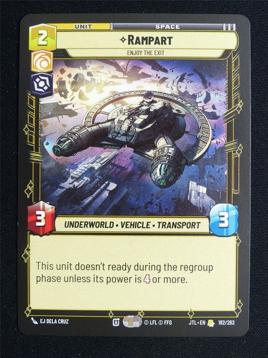 Rampart 182/262 - Star Wars Unlimited Card #3TM