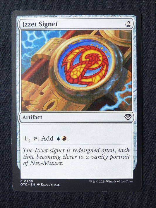 Izzet Signet - OTC - Mtg Card #5IL