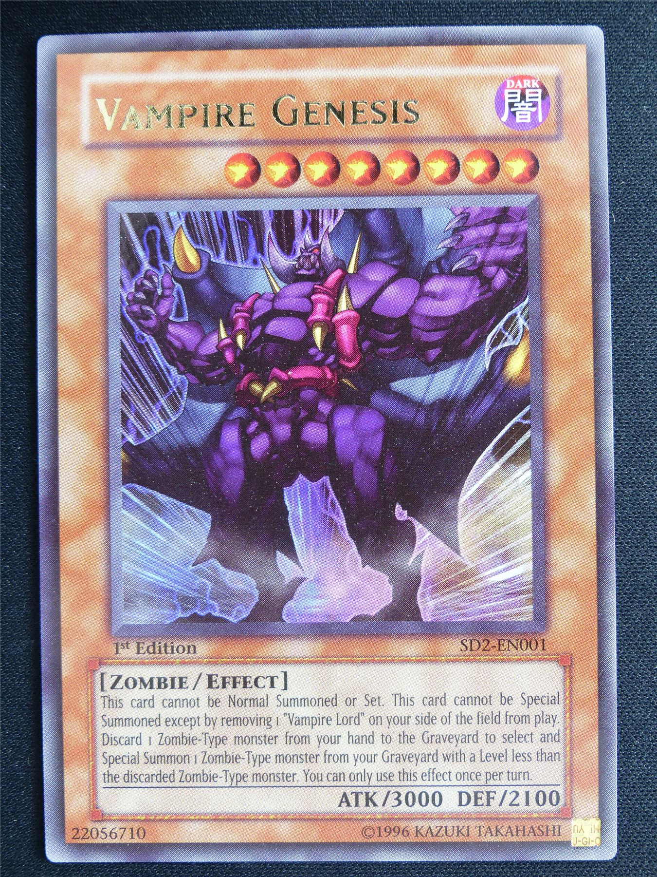 Vampire Genesis SD2 Ultra Rare - 1st ed Yugioh Card #4QM