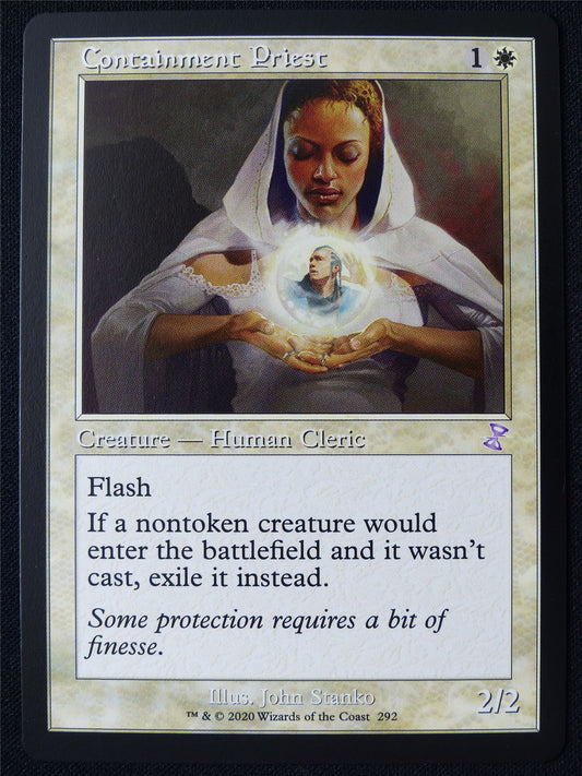 Containment Priest Timeshifted - TSR - Mtg Card #1HC