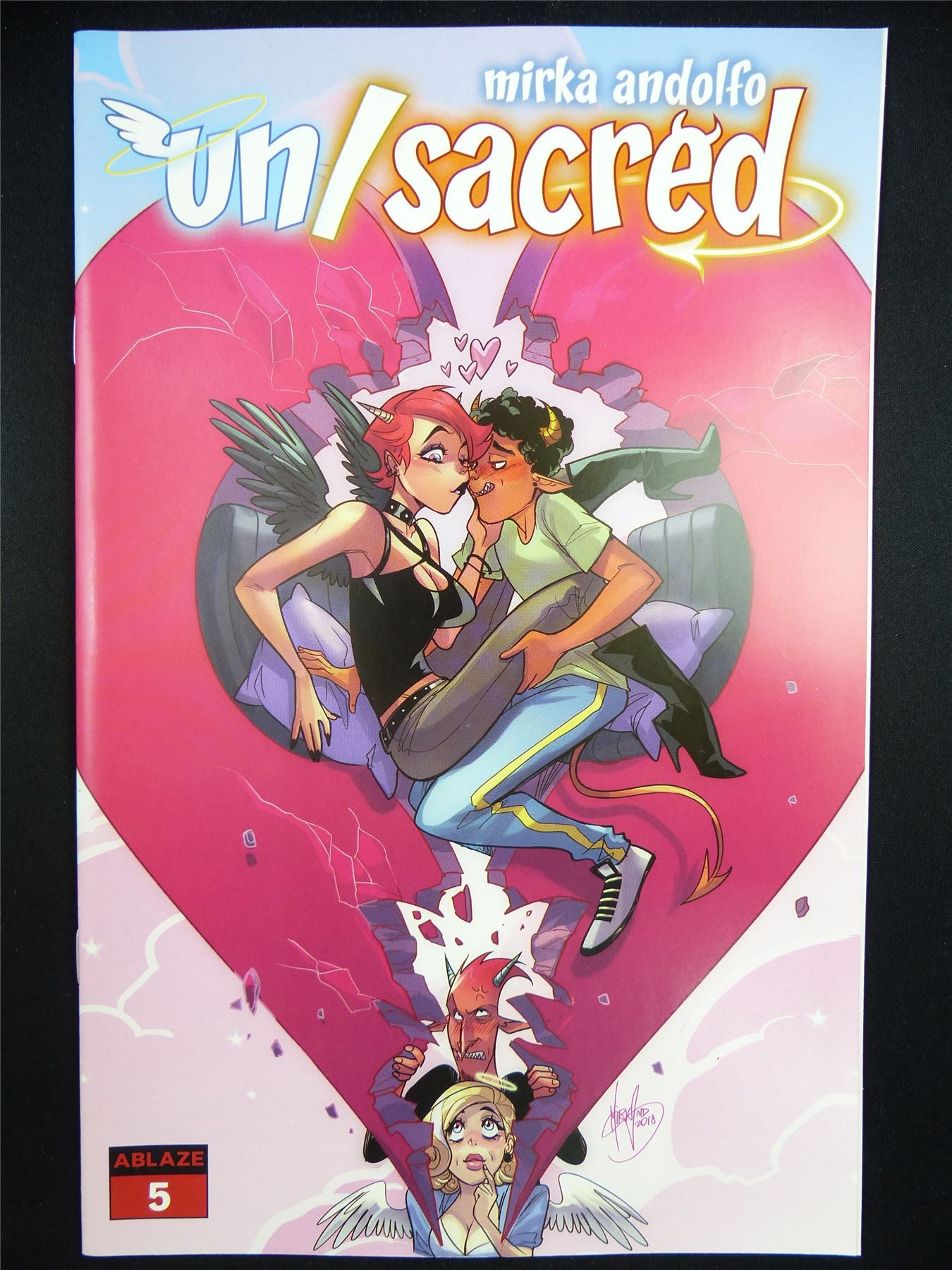 UN/SACRED #5 Cover A - Ablaze Comic #2SX