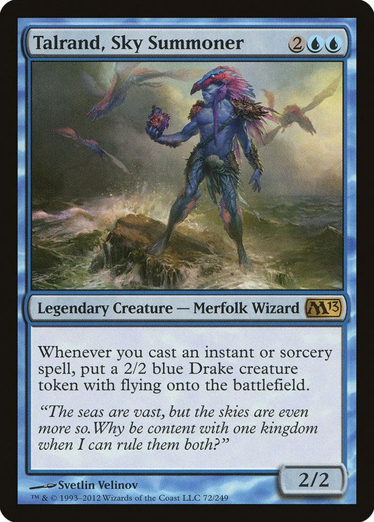 Mtg: M13 : Talrand Sky Summoner -  - NM