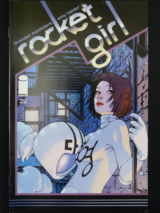 ROCKET Girl #2 - B&B Image Comic #3PC