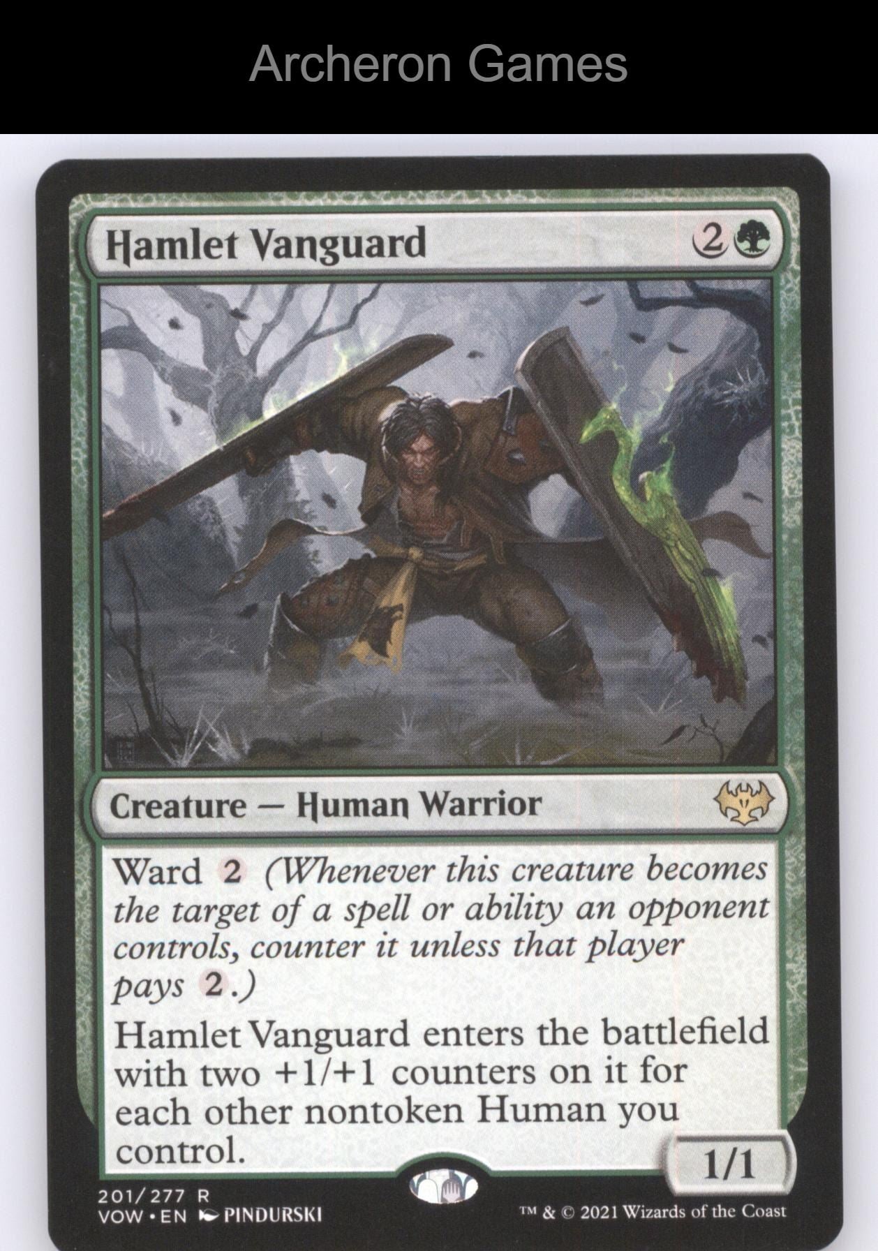 Hamlet Vanguard 201 R MTG Card Innistrad: Crimson Vow