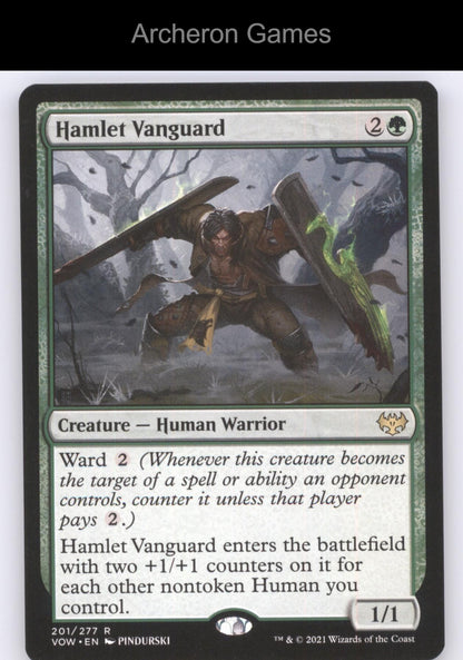 Hamlet Vanguard 201 R MTG Card Innistrad: Crimson Vow