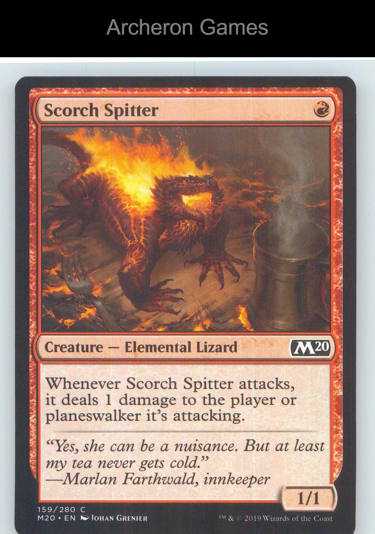 Scorch Spitter M20 159 C MTG Card NM/EX+