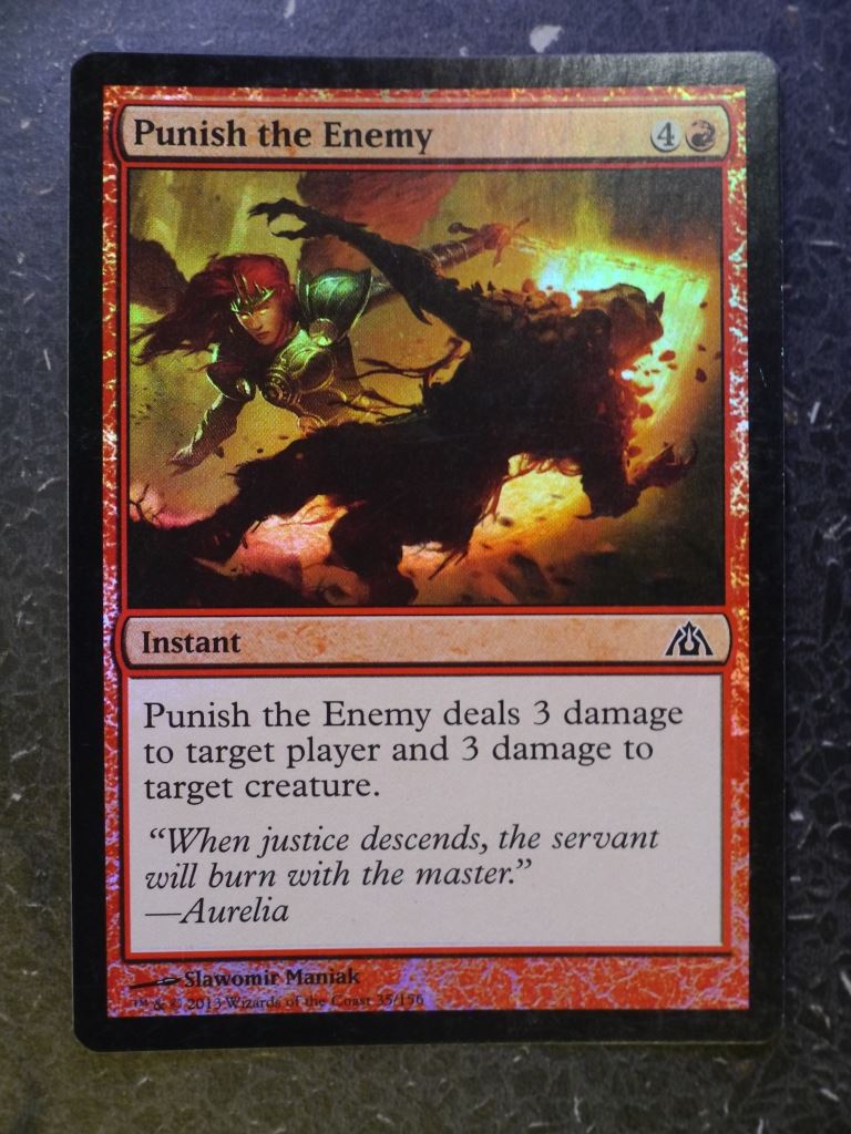 MTG Cards: PUNISH THE ENEMY FOIL # 5C97