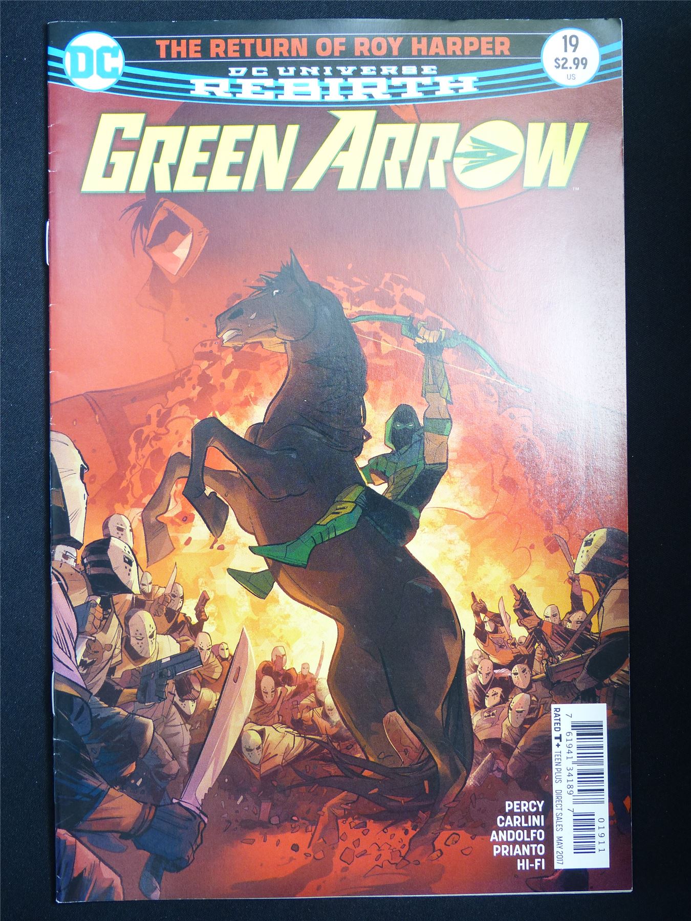 GREEN Arrow #19 Rebirth - DC Comic #2AA