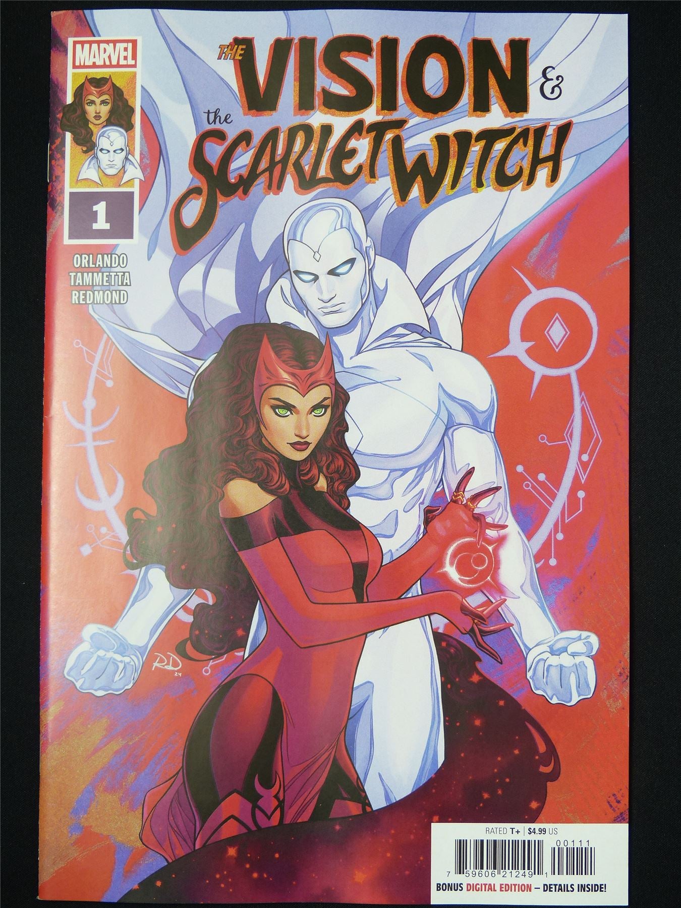 VISION & Scarlet Witch #1 - Jul 2025 Marvel Comic #PG
