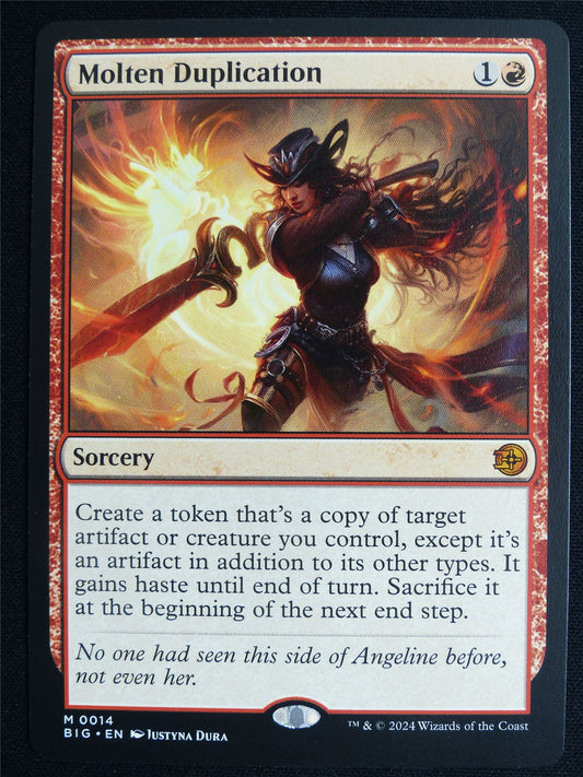 Molten Duplication - BIG - Mtg Card #4JB