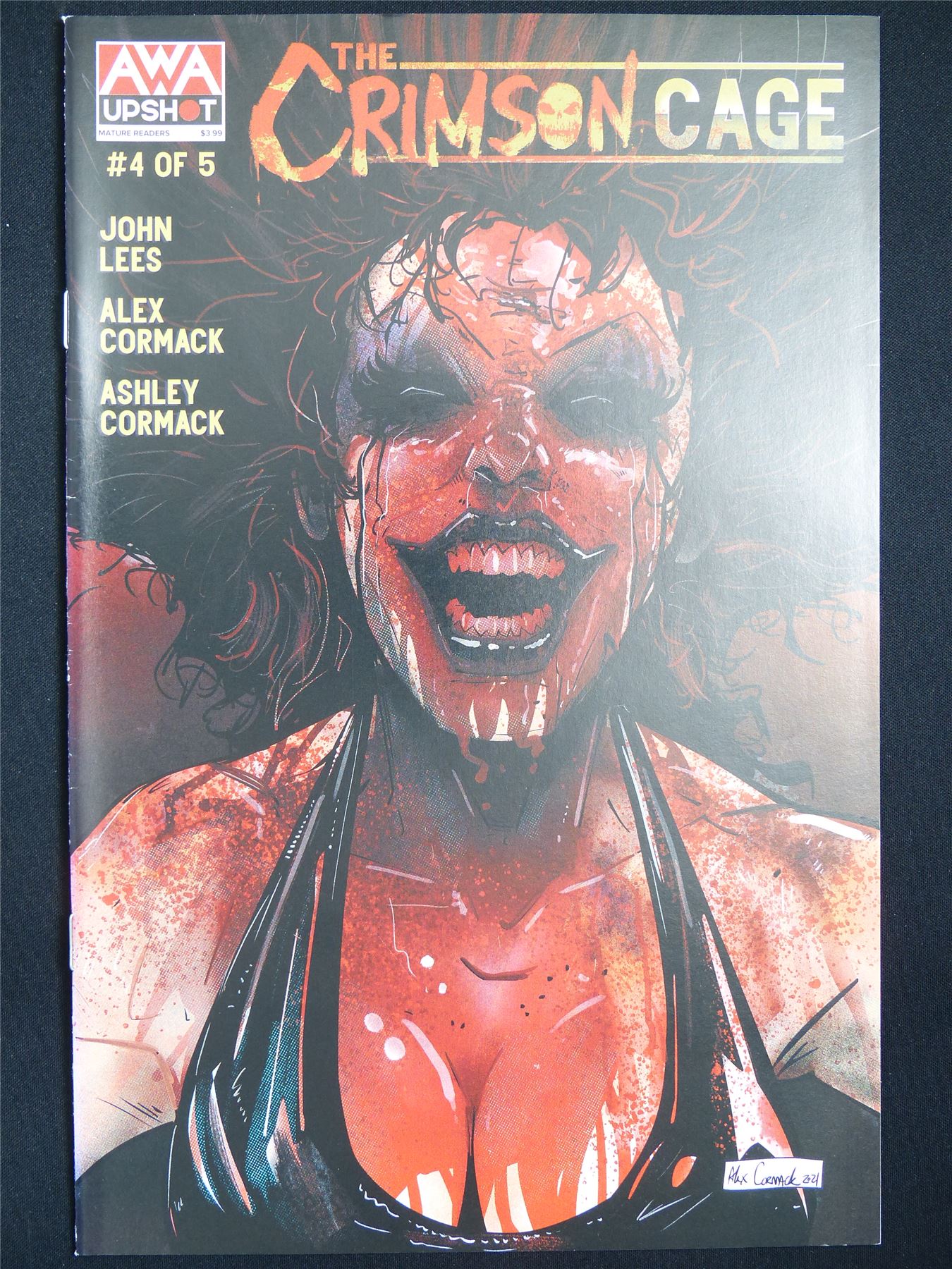 The CRIMSON Cage #4 - AWA Comic #1NN
