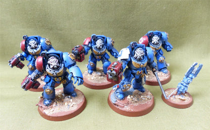 Space Marines - Terminator Squad painted - Warhammer 40K #19Y