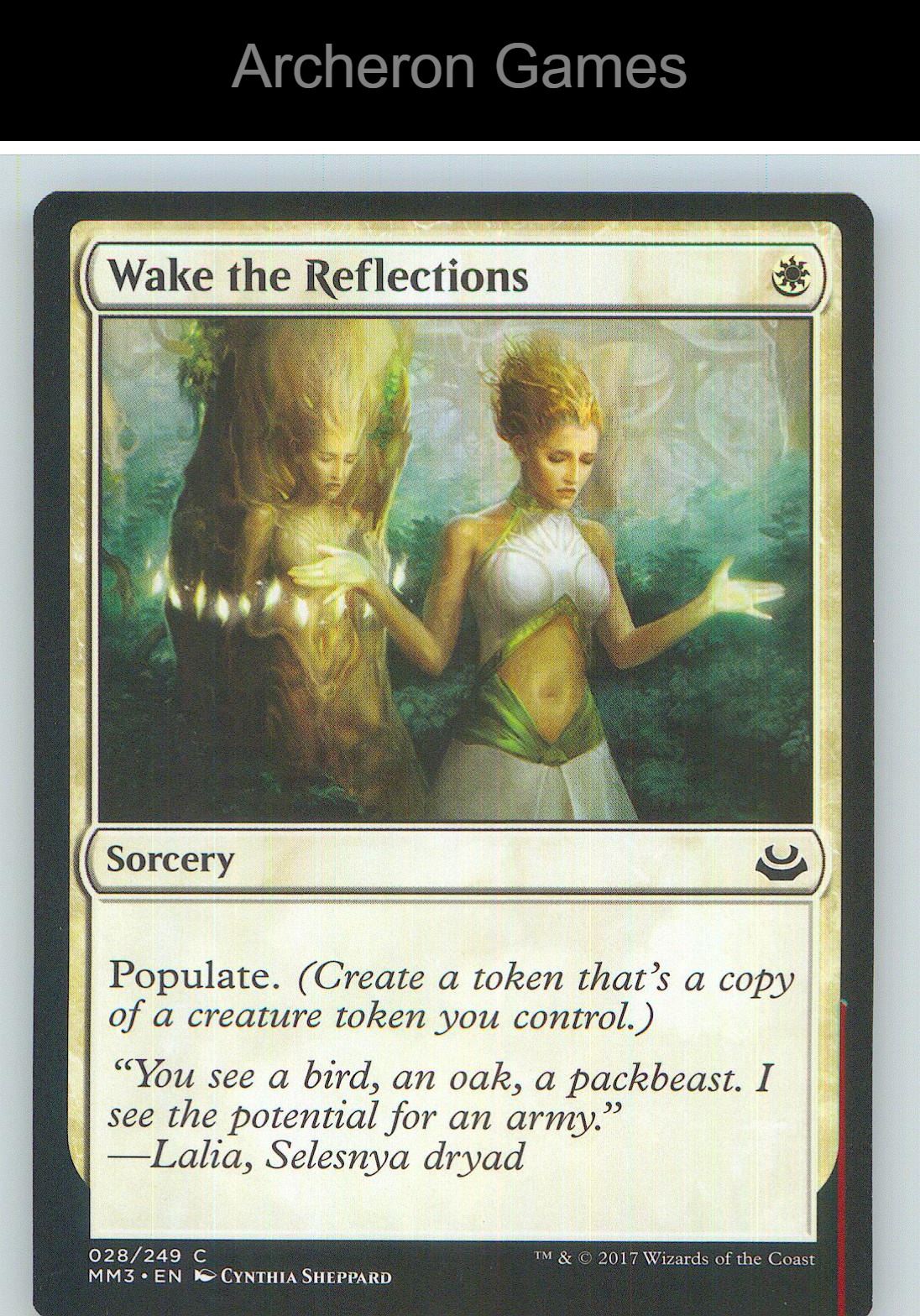 Wake the Reflections MM3 28 C MTG Card NM/EX+