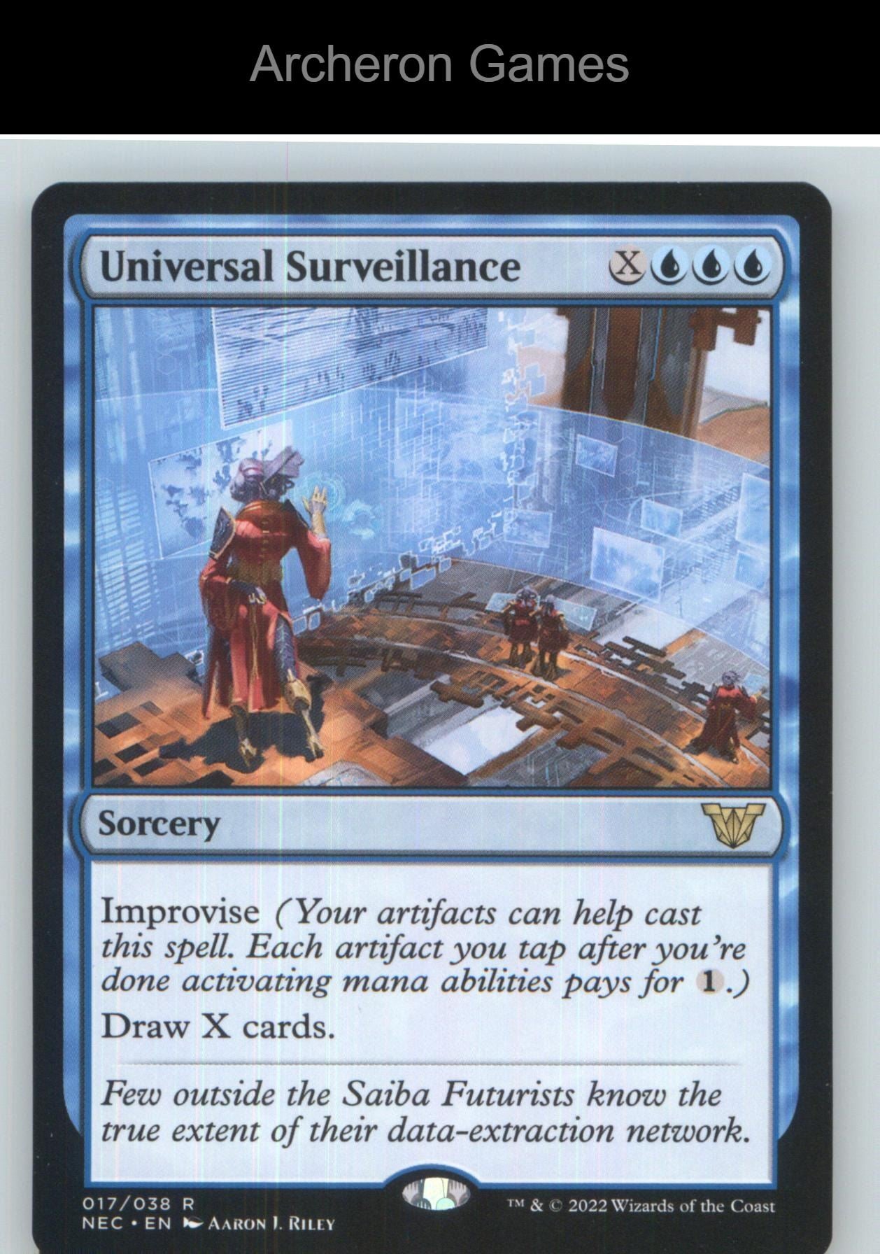 Universal Surveillance NEC 17 R MTG Card NM/EX+