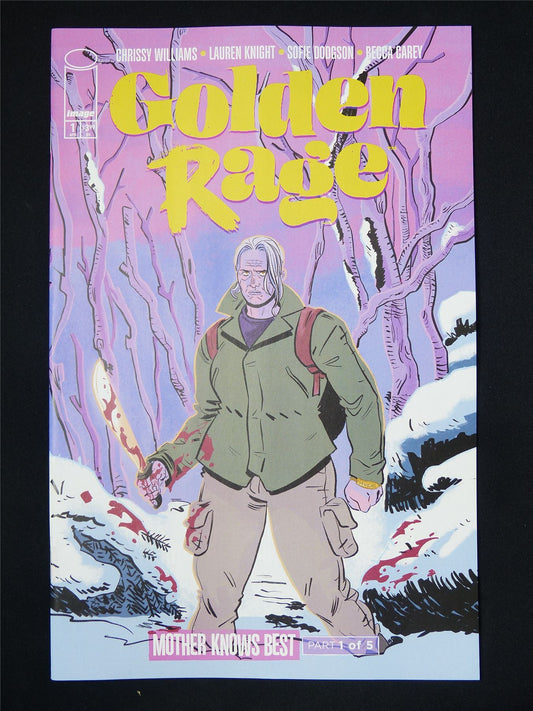 GOLDEN rage #1 - Apr 2025 Image Comic #2MZ