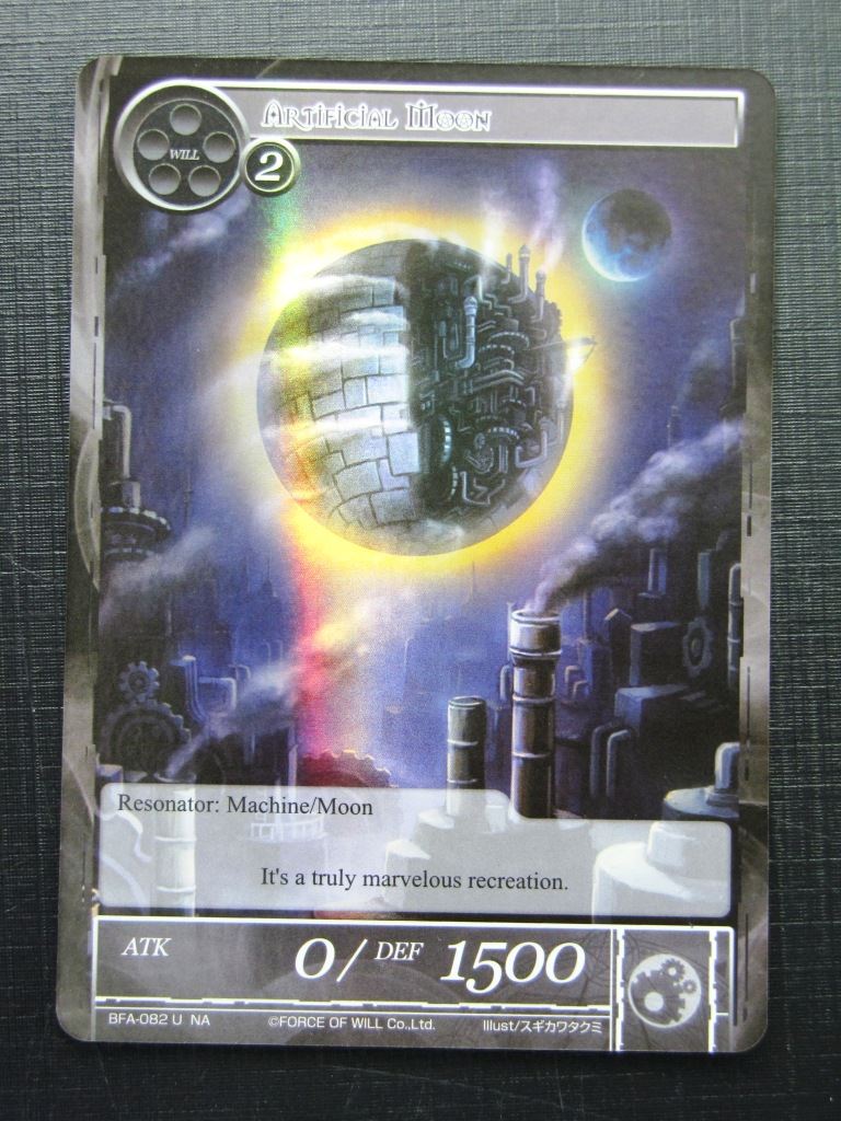 Force of Will Cards: ARTIFICIAL MOON FOIL NA # 22G91