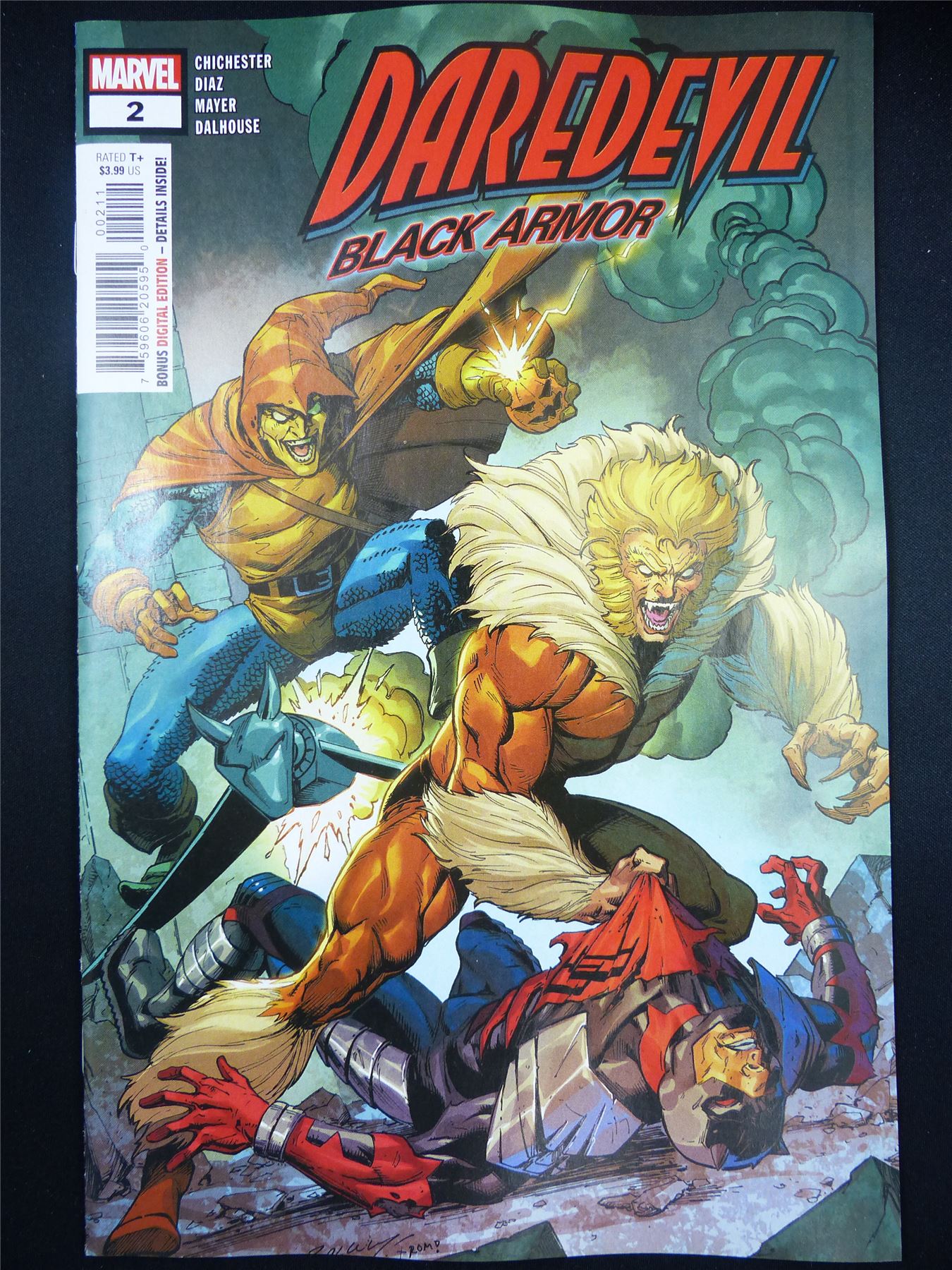 DAREDEVIL: Black Armor #2 - Feb 2024 Marvel Comic #1QP