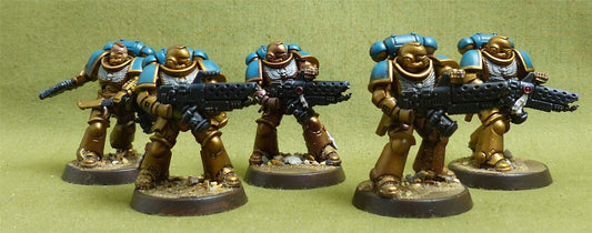 Infernus Squad set of 5 painted - Space Marine - Warhammer 40K #433