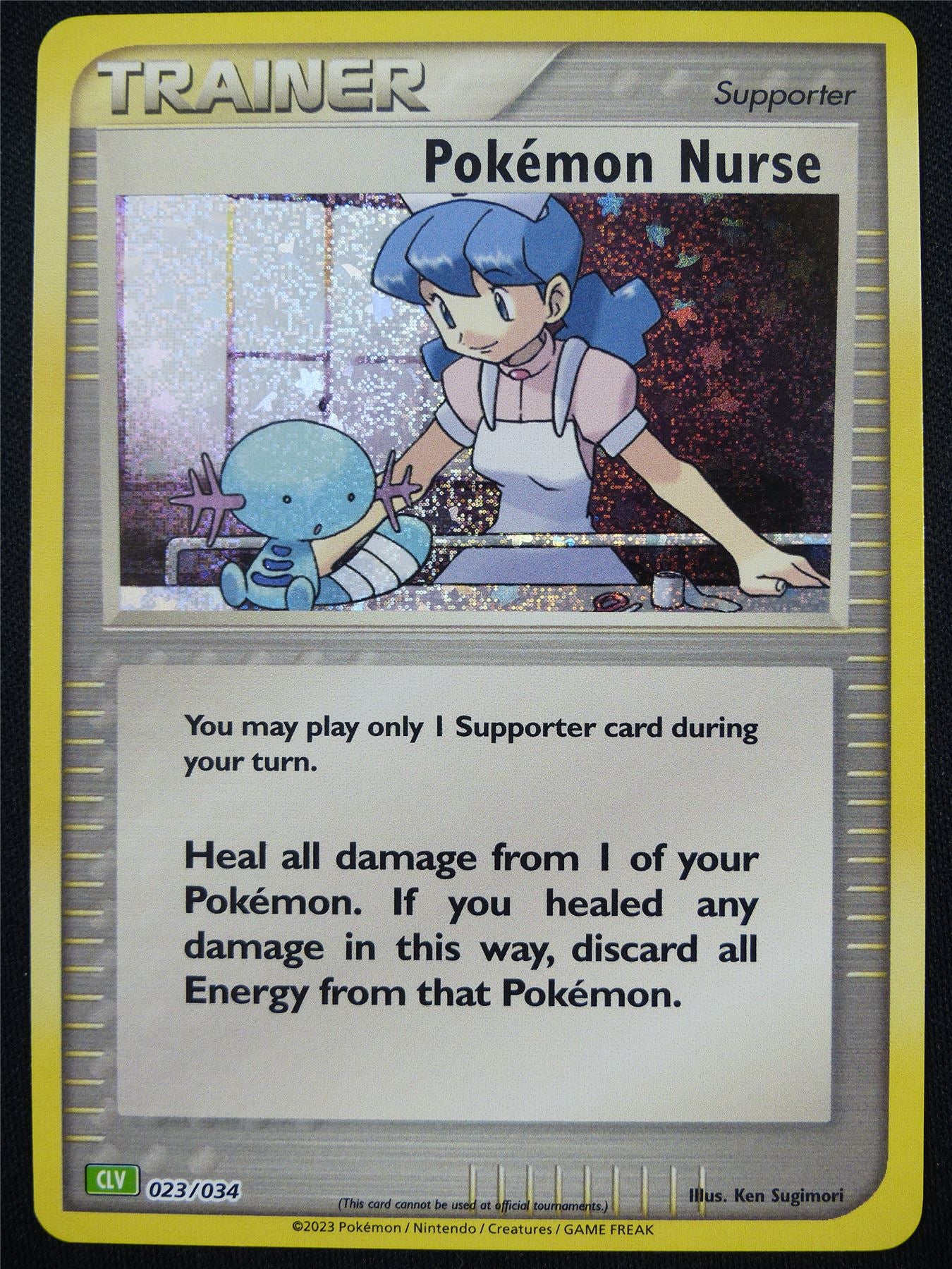 Pokemon Nurse 023/034 Holo CLV - Classic Pokemon Card #4BA