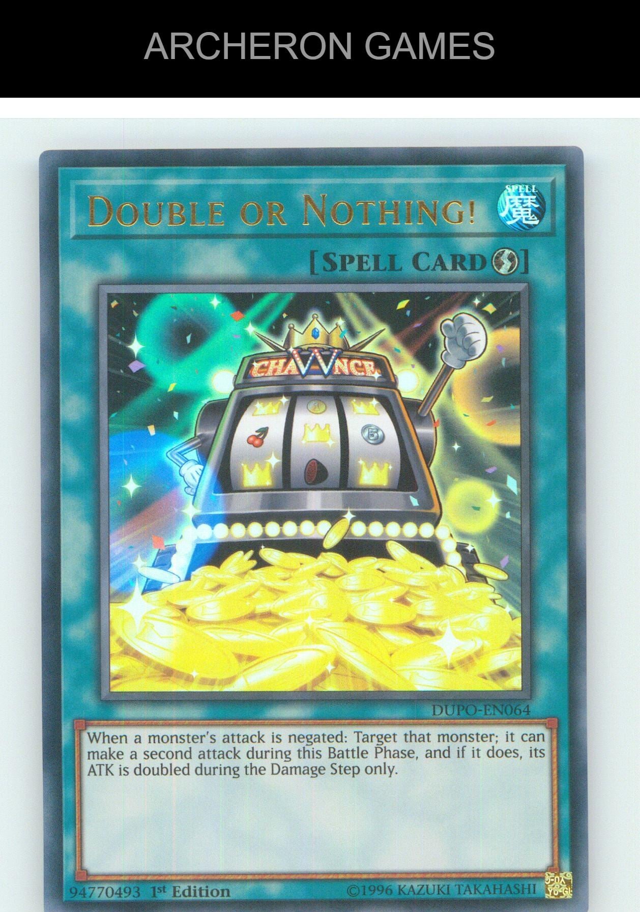 Double or Nothing! UR YUGIOH Card Unlimited