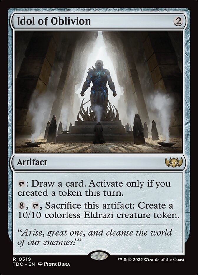 Idol of Oblivion - Tarkir: Dragonstorm Commander tdc