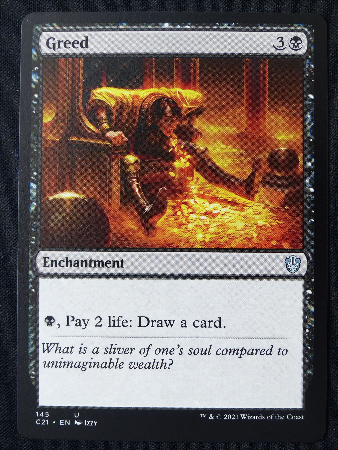 Greed - C21 - Mtg Card #MB